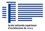 Dipl�me d'Etat d'architecte (grade de master) Ecole nationale sup�rieure d'architecture de Nancy