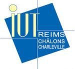 DUT GCE - IUT Reims - Ch�lons - Charleville IUT RCC - Reims-Ch�lons-Charleville